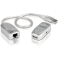 Przeduacz USB Cat 5 (do 60 m) UCE60