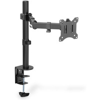 Uchwyt biurkowy pojedynczy z zaciskiem 1xLCD max. 32 cale max. 8 kg uchylno-obrotowy 270 (PIVOT)