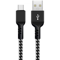 Kabel USB C Fast Charge 2.4A MCE471 Czarny