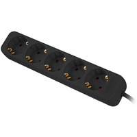 Listwa przeduacz 3m 5X230v c PS0-05F-0300-BK