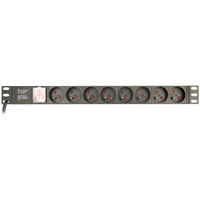 Listwa zasilajca rack (PDU), 8 gniazd FR, 1U, 10A, wtyk C14 3m