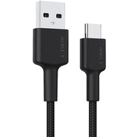 CB-CA3 OEM nylonowy kabel Quick Charge USB C-USB A | FCP | AFC | 3m | 5Gbps | 3A | 60W PD | 20V