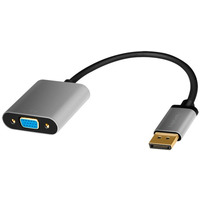 Adapter DP do VGA 1080p 60Hzc Aluminiowy 0.15m