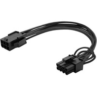 Kabel zasilajcy 6 pin - 8 pin (6+2) PCI Express, AK-49