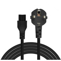Kabel zasilajcy koniczynka, 3m, CL-158
