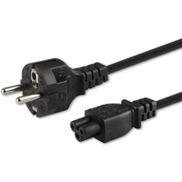Kabel zasilajcy koniczynka, 1, 2m, wielopak 10 szt., CL-67