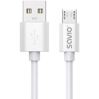 Kabel USB- A - micro USB, 2A, 3m, CL-167