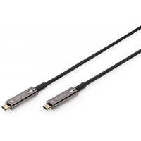 Kabel poczeniowy hybrydowy AOC USB 3.1 Typ C/USB Typ C 4K 60Hz 15m
