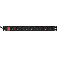 Listwa zasilajca rack PDU 9xFR 1U 16A FR 2m