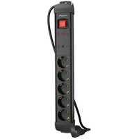 Listwa zasilajca 3.0m 5x230 SC SP1-05F-0300-BK