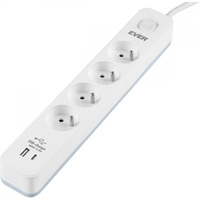 Listwa antyprzepiciowa PROTECT 4PL 1A1C USB T/LZ12-PRO015/1000