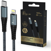Kabel USB Typ-C do Lightning Smart Life 1m czarny