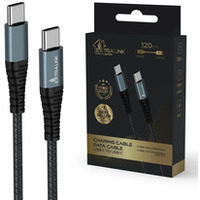 Kabel USB Typ-C do USB Typ-C Smart Life 1.2m czarny