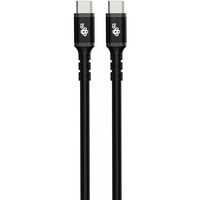 Kabel USB C - USB C 3m silikonowy czarny 2.0