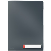 Folder A4 z kieszonk na etykiet Leitz Cosy, szara 47080089