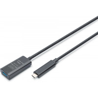 Kabel przeduajcy aktywny USB-C - USB-A, USB 3.2 Gen2, 10Gbps, 5m