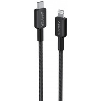 Kabel 322 USB-C do Lightning oplot 0.9m czarny