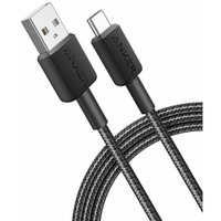 Kabel 322 USB-A do USB-C oplot 0.9m czarny