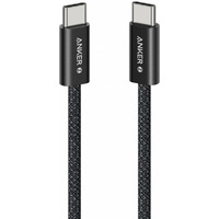 Kabel Zolo USB-C do USB-C 240W oplot 0.9m czarny