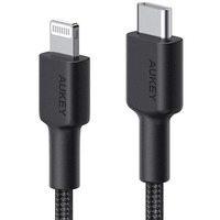 CB-CL03 Black nylonowy kabel Lightning-USB C | USB Power Delivery USB-PD | 2m | certyfikat MFi Apple