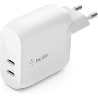 Dwuportowa adowarka BoostCharge 40W Dual 20W USB-C PD biaa