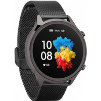 Smartwatch Veronica Czarny stalowy