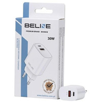 adowarka sieciowa 30W GaN USB-C + USB-A, biaa