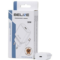 adowarka sieciowa 30W GaN USB-C + kabel lightning, biaa