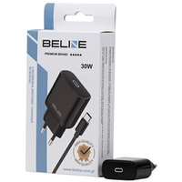 adowarka sieciowa 30W GaN USB-C + kabel USB-C, czarna