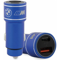 Ladowarka samochodowa 20W PD-QC 3.0 Fast Charging niebieska
