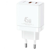 adowarka sieciowa USB-C+USB-A 45W GaN PD 3.0