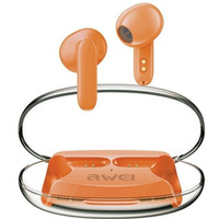 Suchawki Bluetooth 5.3 T85 ENC TWS pomaraczowe