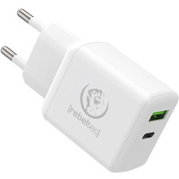 adowarka sieciowa dwa porty USB-C + USB-A H200 TURBO QC3.0 + PD20W
