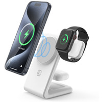 adowarka bezprzewodowa 3w1 z MagSafe do iPhone, Apple Watch i AirPods