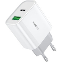 adowarka sieciowa USB-C PD 20W & USB-A QC3.0 18W Fast Charger