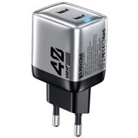 adowarka sieciowa 2x USB-C Super Fast Charger GaN 40W