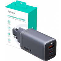 PA-B6U OmniaMix II GaN adowarka sieciowa 3xUSB (2xUSB C + 1xUSB A) 67W QC PD AFC SCP PPS UFCS