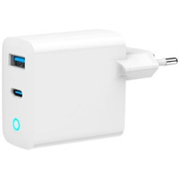 adowarka USB-A/C GaN LED 30W PD QC3.0 biaa