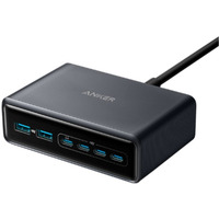 adowarka GeNPrime 200W GaN 4xUSB-C 2xUSB-A Czarna