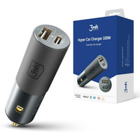 adowarka samochodowa 100W 1xUSB-C+USB-A PD