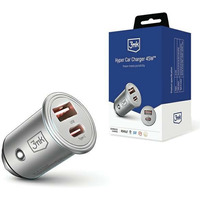 adowarka samochodowa 45W 1xUSB-C+USB-A