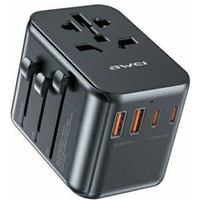 adowarka podrna 4w1 GaN 35W US/AU/EU/UK C-39 2xUSB +3xUSB-C