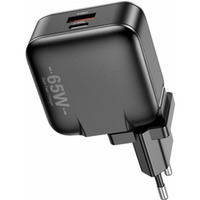 adowarka sieciowa GaN 65W USB+USB-C EU+US