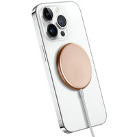 MagSpot Wireless Charger Aluminiowa adowarka indukcyjna MagSafe 15W Zota