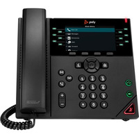 Telefon IP 12-liniowy VVX 450 z obsug zasilania PoE 8B1L7AA#AC3