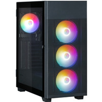 Obudowa S5 NEO Black ATX Mid Tower FRGB Fan x4