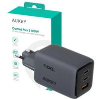 PA-C5 adowarka sieciowa 3xUSB (2xUSB-C i 1xUSB-A) 100W 5A QC5.0 PD3.0 AFC PPS FCP SCP