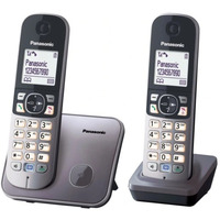 Telefon bezprzewodowy KX-TG6812 dect szary
