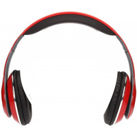 Stereo suchawki z mikrofonem 4pin mini jack AUDIOFEEL2 Czerwone