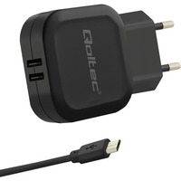 adowarka sieciowa 17W | 5V | 3.4A | 2xUSB + kabel Micro USB